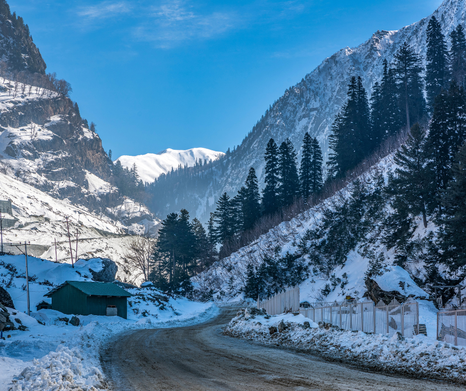 Majestic Winter Realms: The 10 Most Unforgettable Snow Destinations to Experience in the Kashmir Valley